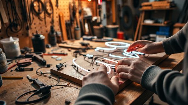 5 idées originales pour fabriquer un néon décoratif sur mesure