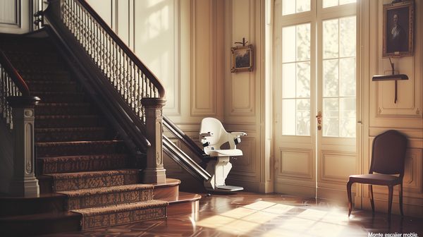 Monte escalier mobile : une solution sans travaux