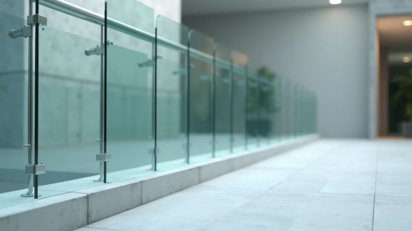 Poser un garde-corps vitré sans toucher à l'étanchéité de la dalle