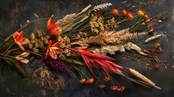 Quelle est la signification symbolique de la fleur de la pampa dans différentes cultures ?