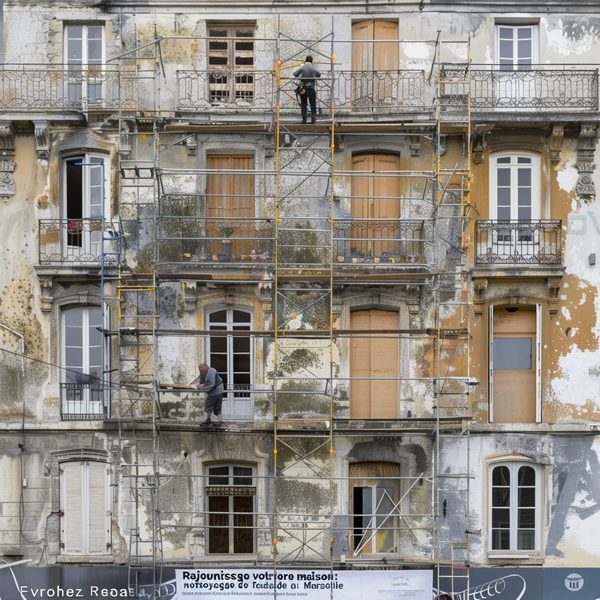 Rajeunissez votre maison: nettoyage de façade à Marseille