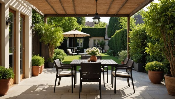Créer de l'ombre sur une terrasse exposée au sud : solutions pratiques