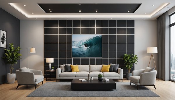 Réduisez le bruit dans vos espaces grâce aux panneaux acoustiques muraux